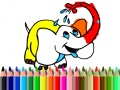 Laro Back To School: Elephant coloring