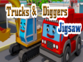 Laro Trucks & Digger Jigsaw 