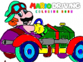 Laro Mario Driving Coloring Book