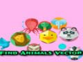 Laro Find Animals Vector