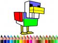 Laro Back To School: Monster Craft Coloring