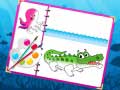 Laro Sea Creatures Coloring Book