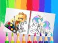Laro Sweet Pony Coloring Book