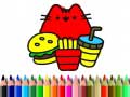 Laro Back To School: Cute Cats Coloring
