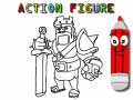 Laro Back To School: Action Figure Coloring