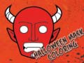 Laro Halloween Mask Coloring Book