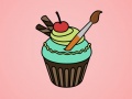 Laro Yummy Cupcake Coloring
