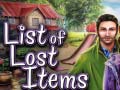 Laro List of Lost Items
