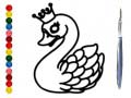 Laro Back To School: Swan Coloring Book