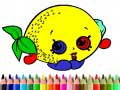 Laro Back To School: Fruits Coloring Book