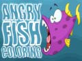 Laro Angry Fish Coloring 