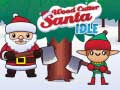 Laro Wood Cutter Santa Idle