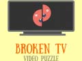 Laro Broken TV Video Puzzle