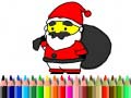 Laro Back To School: Santa Claus Coloring