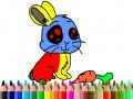 Laro Back To School: Rabbit Coloring Book