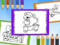 Laro Cartoon Coloring Book