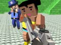 Laro GunGame shooting warfare: blocky gangster