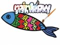 Laro Rainbow Fish Coloring