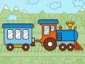 Laro Trains For Kids Coloring