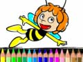 Laro Back To School Maja the Bee Coloring Book