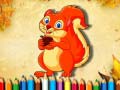Laro Squirrel Coloring Book