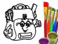 Laro Back To School: School Bag Coloring Book