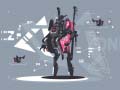 Laro Alien Robot Warrior Hidden