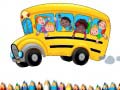 Laro School Bus Coloring Book