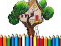 Laro Tree House Coloring Book