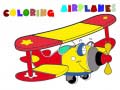 Laro Coloring Book Airplane