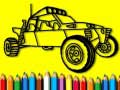 Laro Back To School: Rally Car Coloring Book