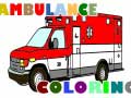 Laro Ambulance Trucks Coloring Pages