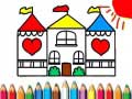 Laro Doll House Coloring Book