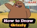 Laro We Bare Bears How to Draw Grizzly