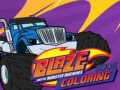 Laro Baze and the monster machines Coloring Book