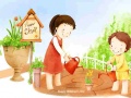 Laro Cartoon Childrens Day Puzzle