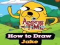 Laro Adventure Time How to Draw Jake