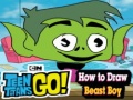 Laro How to Draw Beast Boy