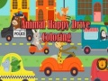 Laro Animal Happy Drive Coloring