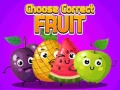 Laro Choose Correct Fruit