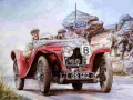 Laro Painting Vintage Cars Jigsaw Puzzle 2