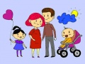 Laro Happy Family Coloring Book