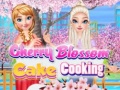 Laro Cherry Blossom Cake Cooking
