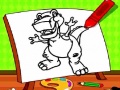 Laro Easy Kids Coloring Dinosaur
