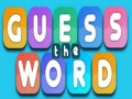 Laro Guess The Word