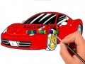 Laro Racing Cars Coloring book