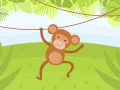 Laro Funny Monkeys Coloring