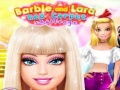 Laro Barbie and Lara Red Carpet Challenge