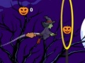 Laro Flying witch halloween