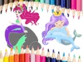 Laro Mermaid Coloring Book